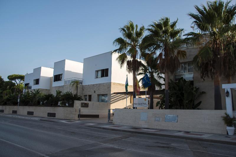 Aparthotel Novo Sancti Petri Chiclana de la Frontera Exterior foto